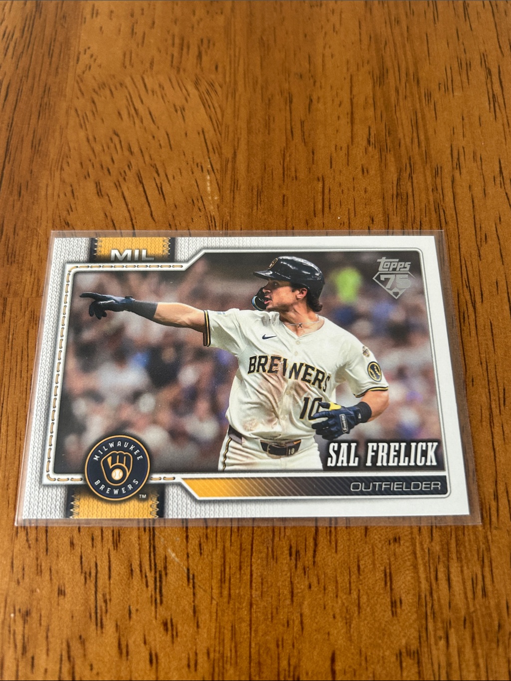 Topps Sal Frelick Brewers Baseball Card